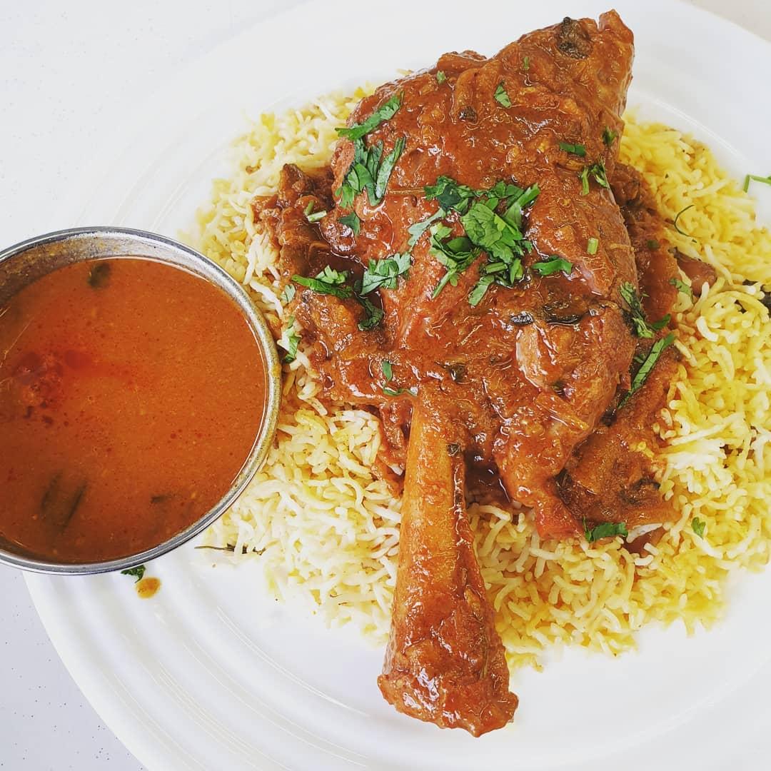 Lamb Shank Briyani