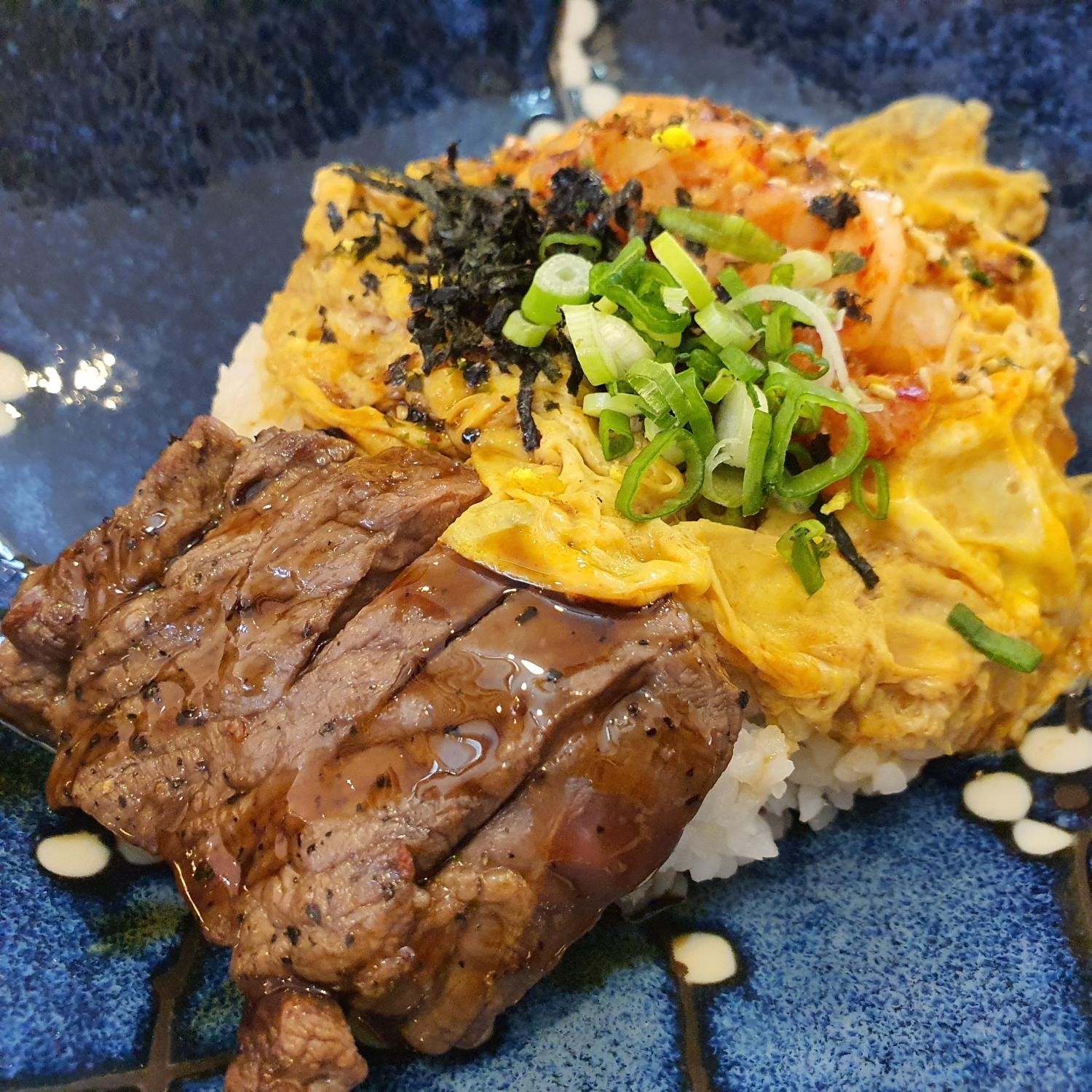 Steak Omelette Don