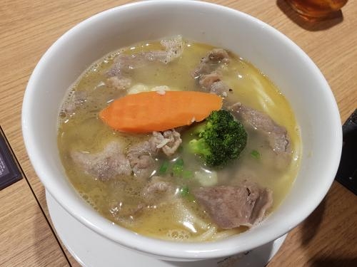 Spaghetti Chicken Soup