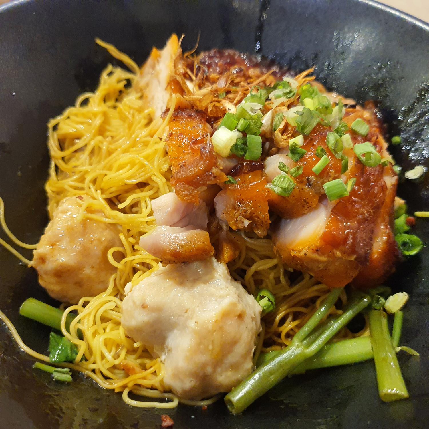 Thai Grilled Chicken Noodle Dry