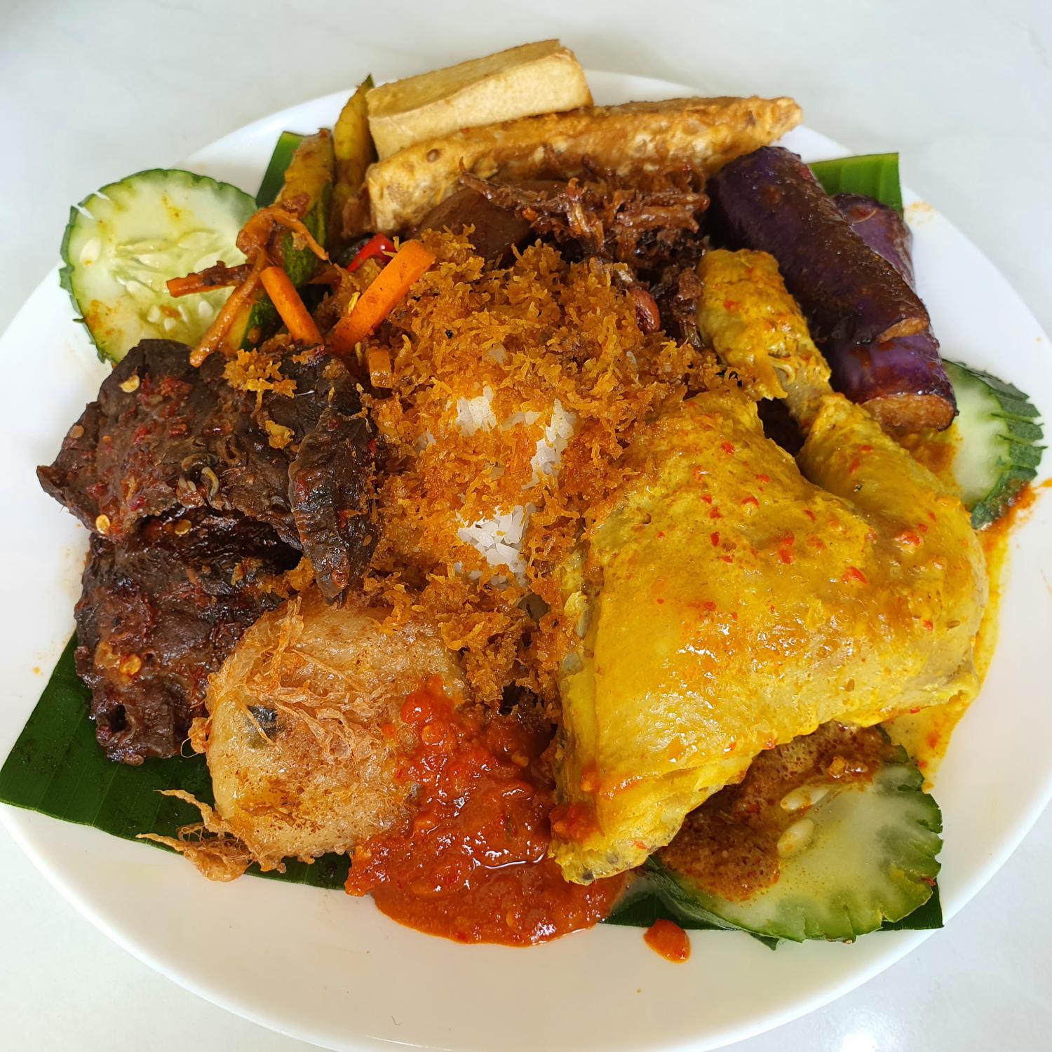 Nasi Ambeng Java