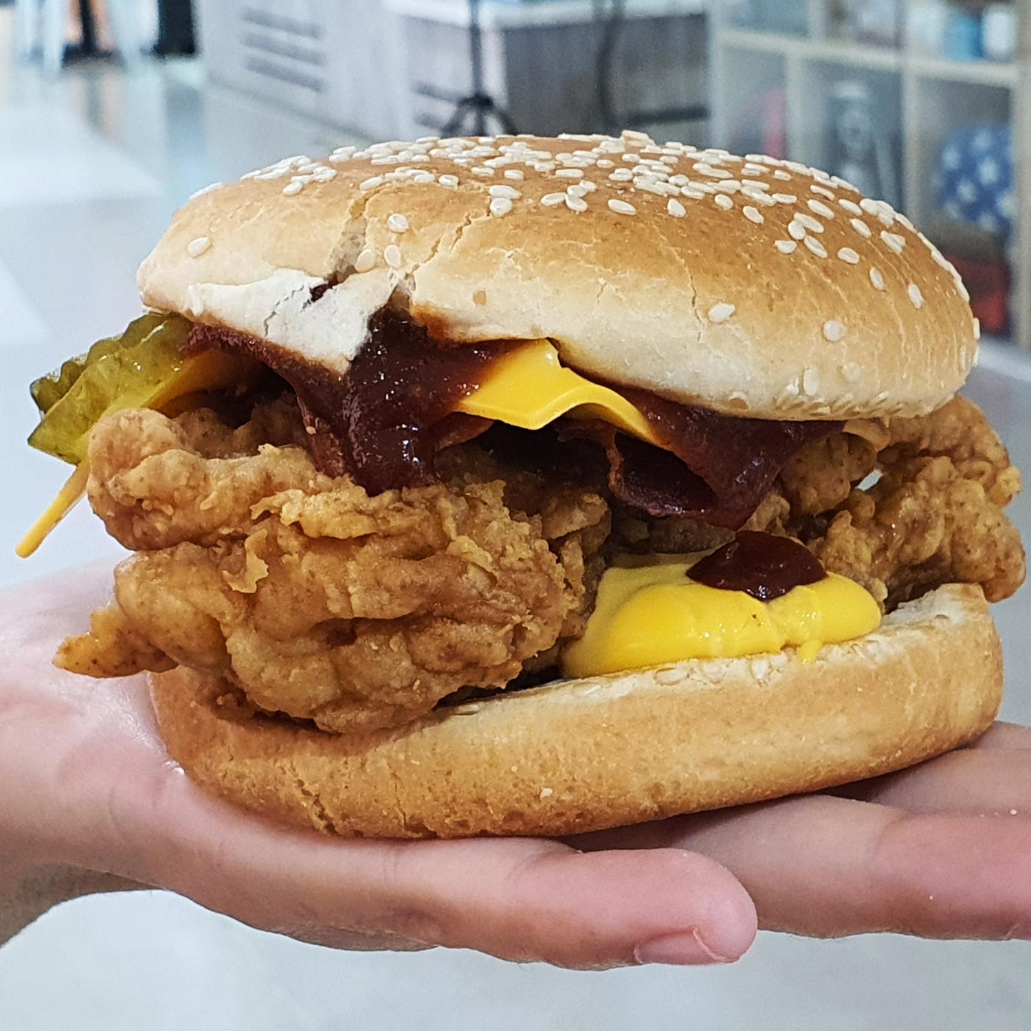 KFC BBQ Cheese Zinger