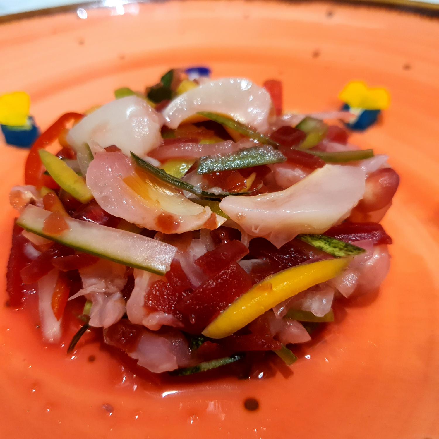 Lychee & Pomegeranate Salad