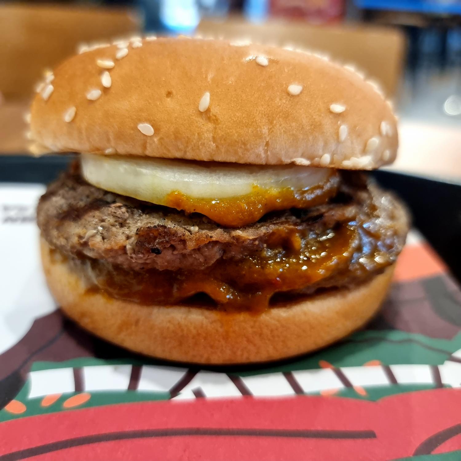 Beef Rendang Burger