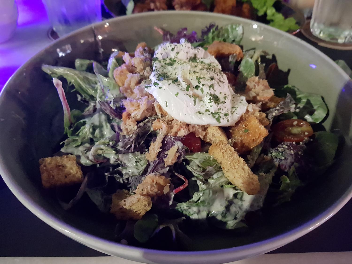 Mud Crab Caesar Salad