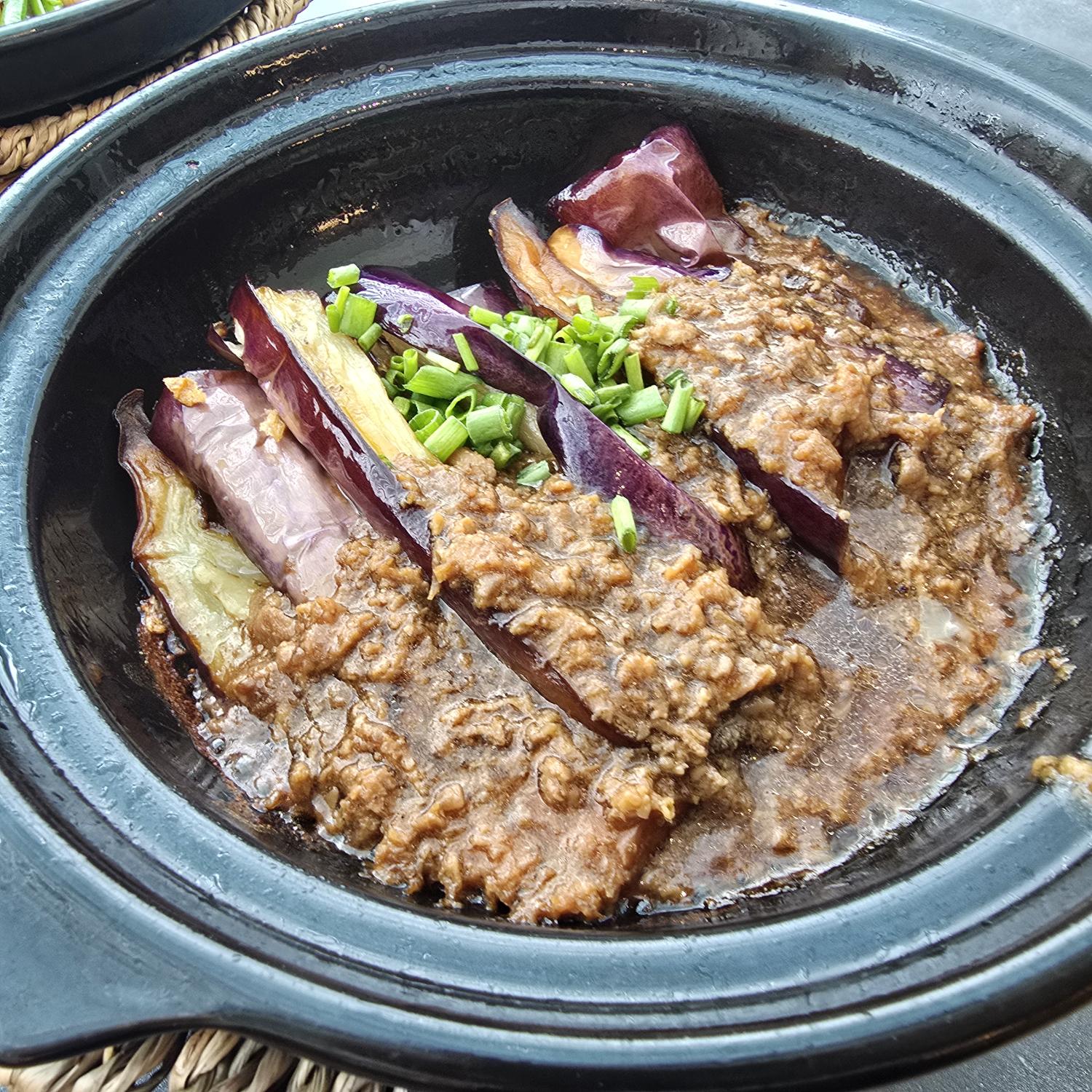 Claypot Braised Eggplant
