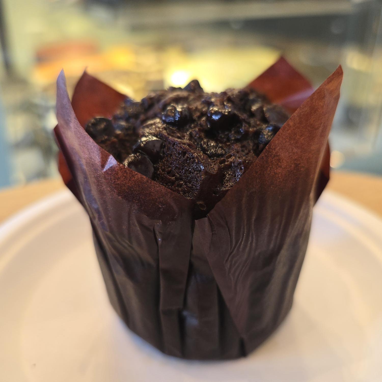 Skinny Triple Chocolate Muffin