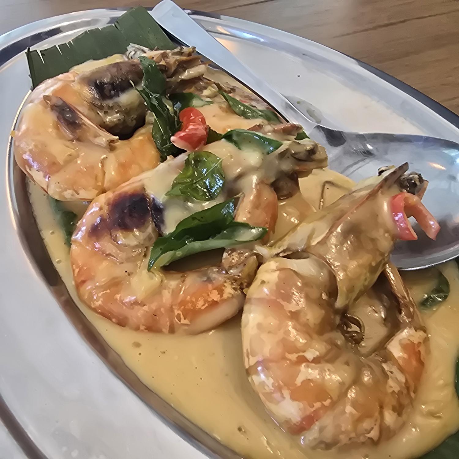 Salted Egg Prawn