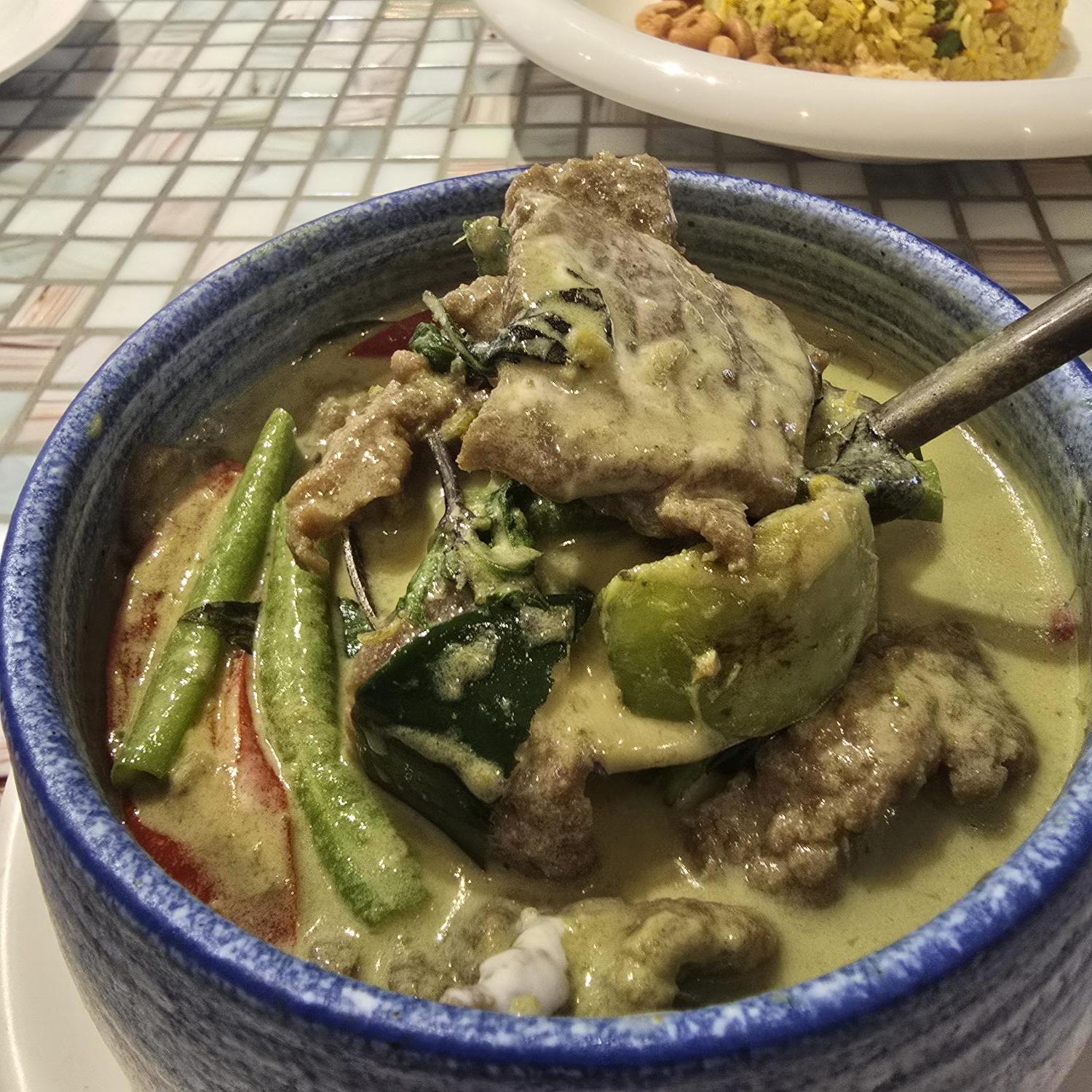 Green Curry Beef