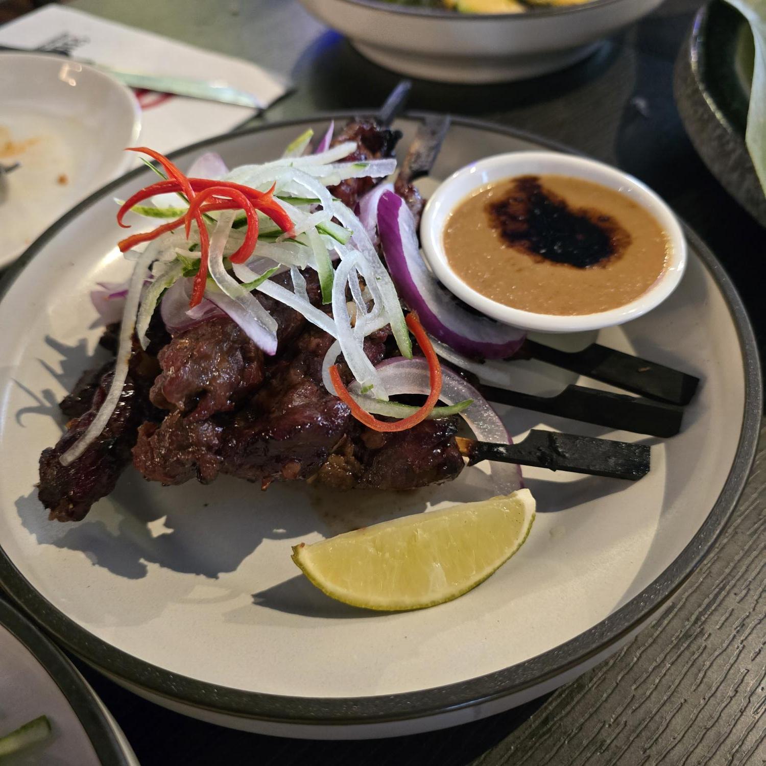 Smoked Chicken Satay Madura