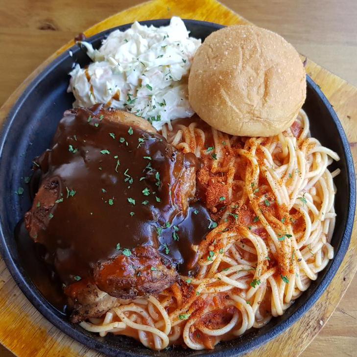 Cajun Chicken Sizzling Pasta