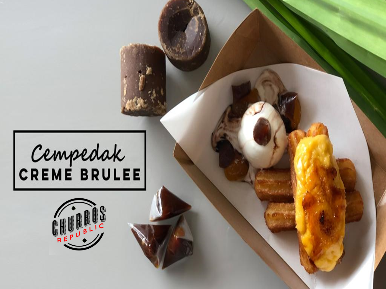 Chempedak Creme Brulee