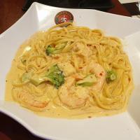 Blazing Prawn Linguine