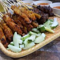 Food at Haron Satay