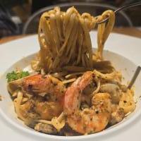 Seafood Aglio Olio