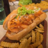 Smoked Salmon Baguette