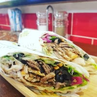 Chicken and Beef Kebab
